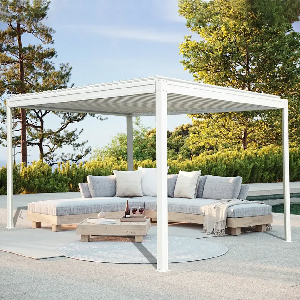 Metal Louvered Pergola