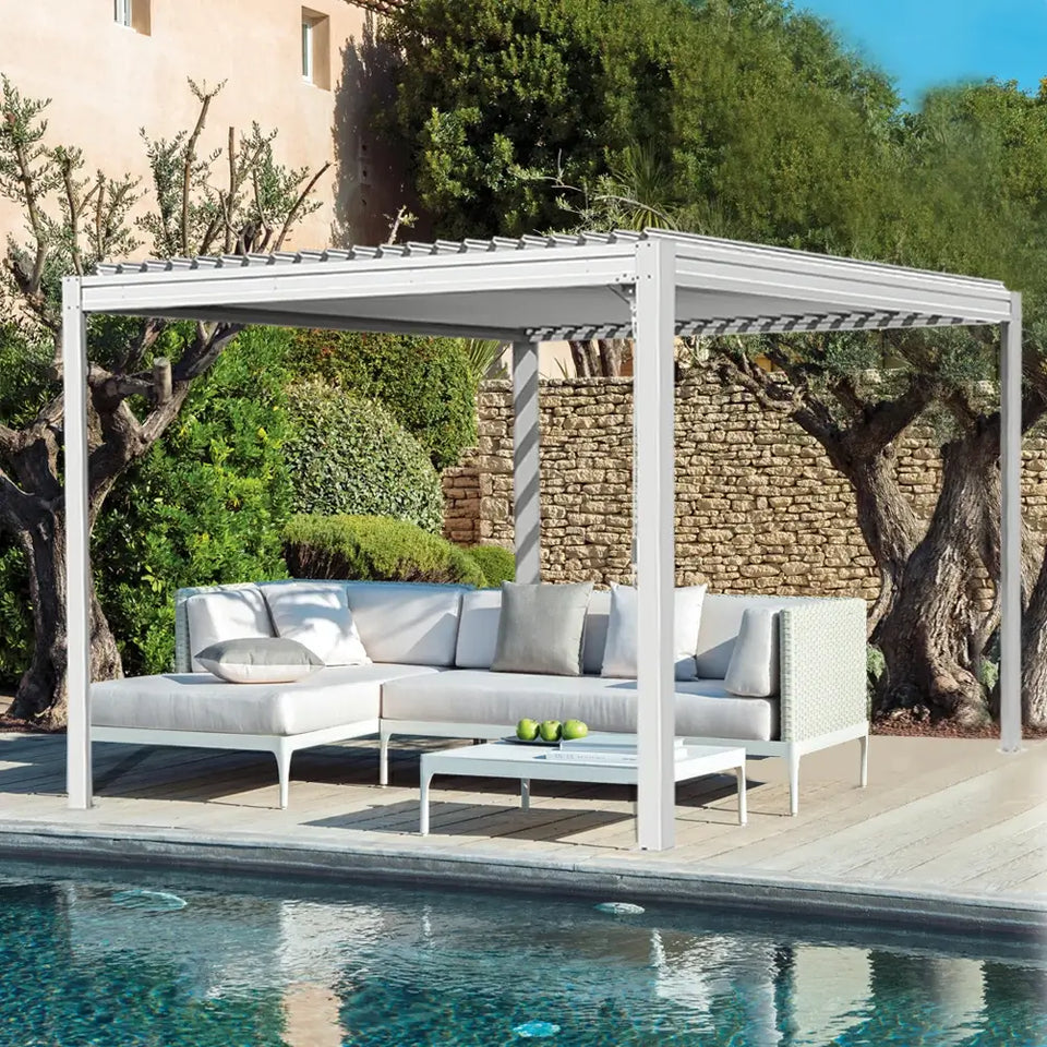 Metal Louvered Pergola