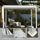 Metal Louvered Pergola