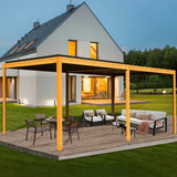 Metal Louvered Pergola