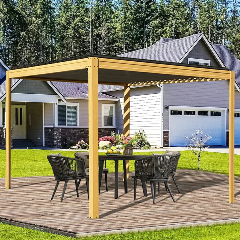 Metal Louvered Pergola