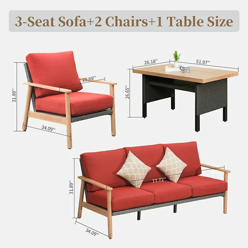 Patio Sofa Set