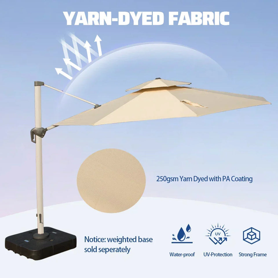 Cantilever Patio Umbrella - Round