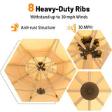 Cantilever Patio Umbrella - Round