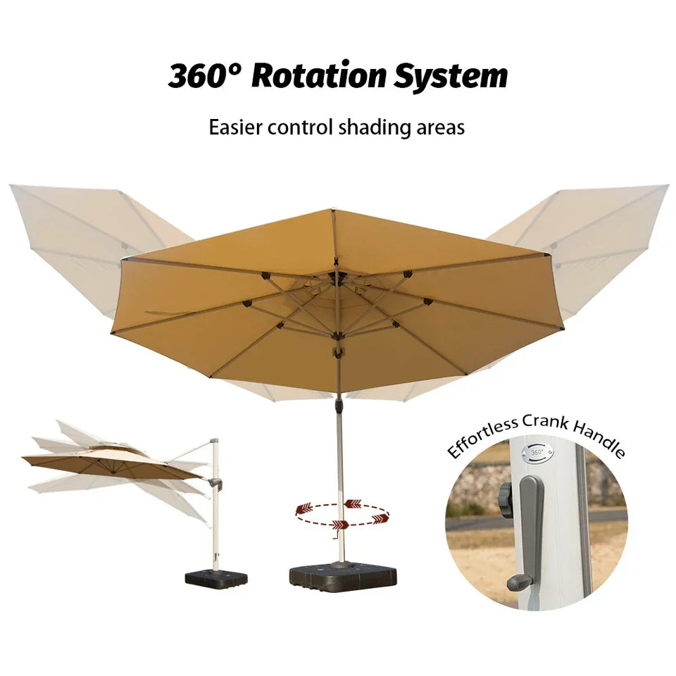 Cantilever Patio Umbrella - Round
