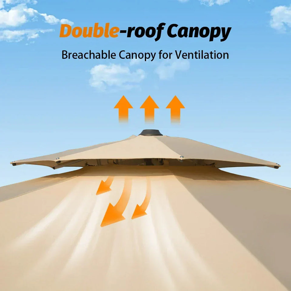 Cantilever Patio Umbrella - Round