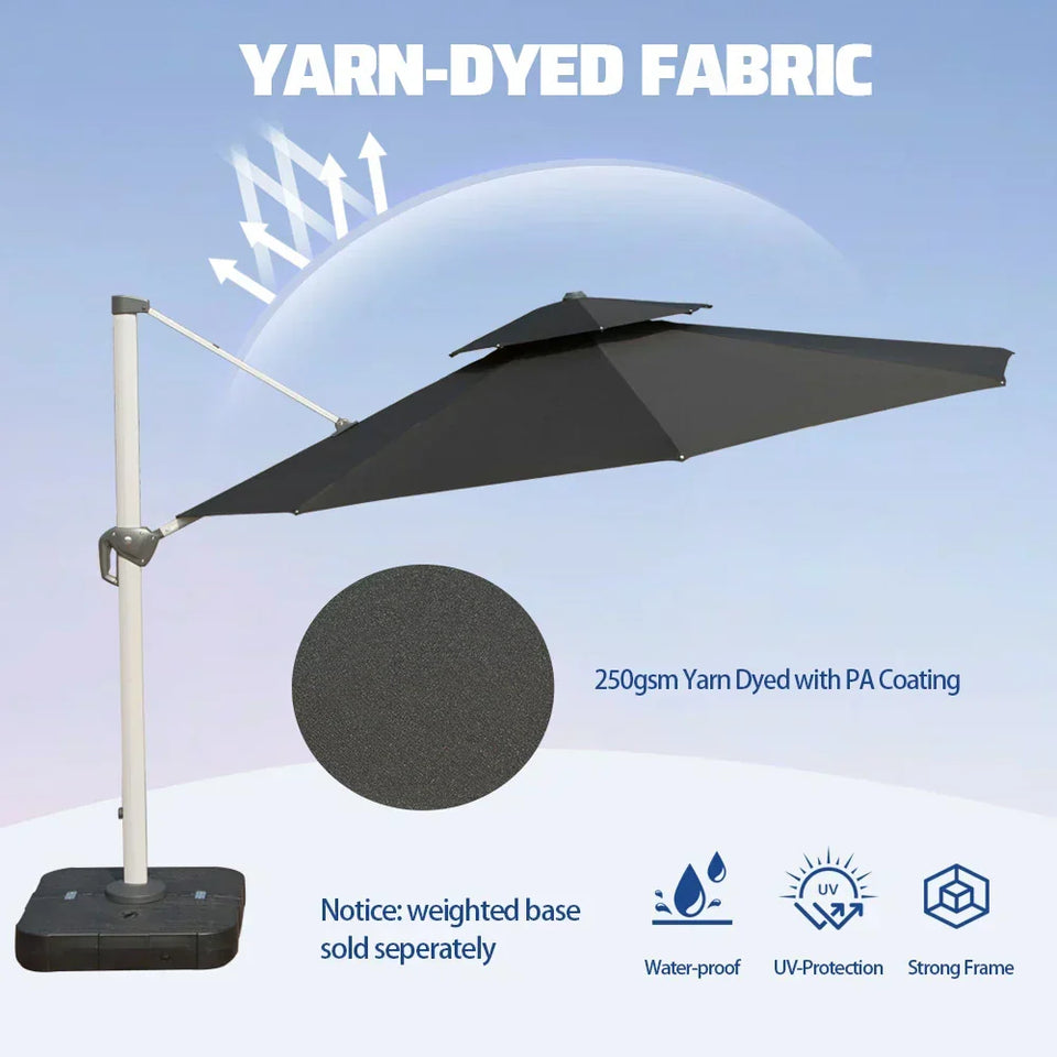 Cantilever Patio Umbrella - Round