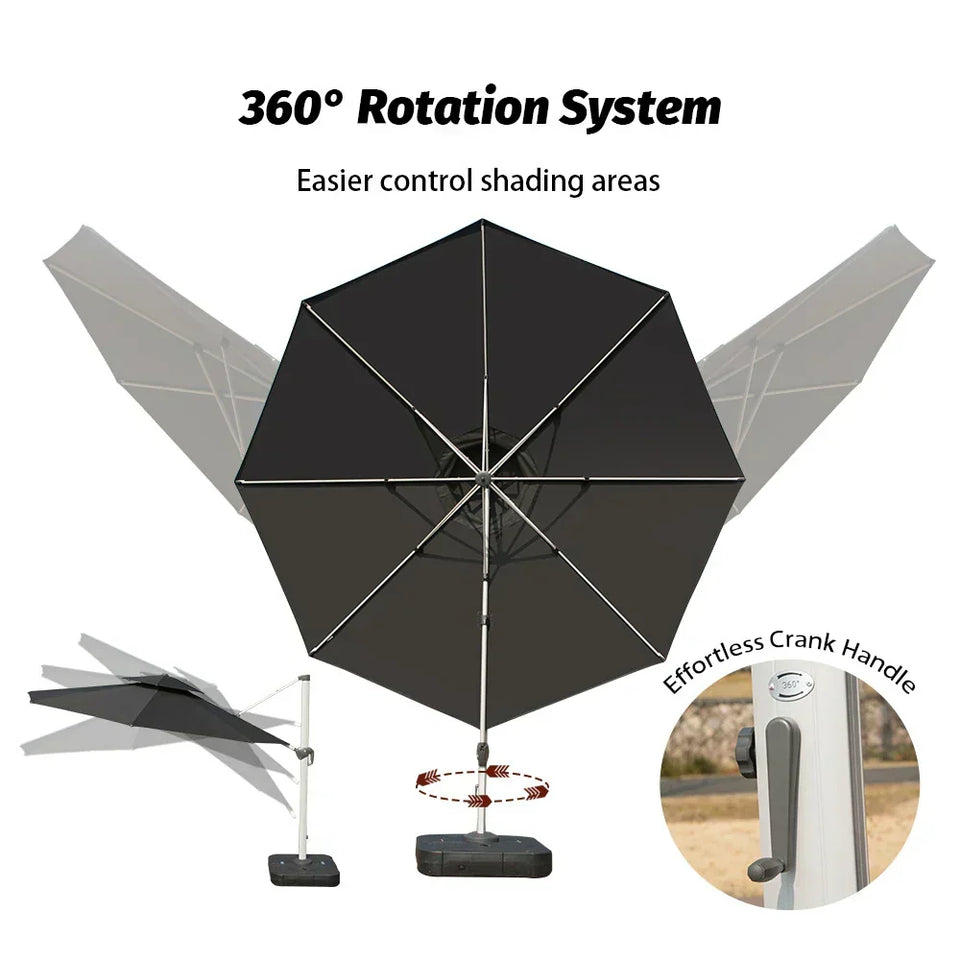 Cantilever Patio Umbrella - Round