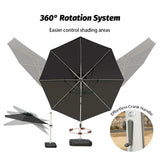 Cantilever Patio Umbrella - Round
