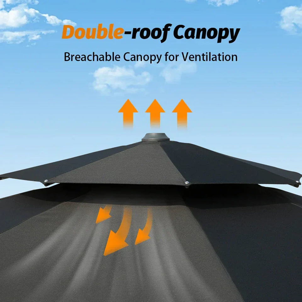 Cantilever Patio Umbrella - Round