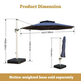 Cantilever Patio Umbrella - Round