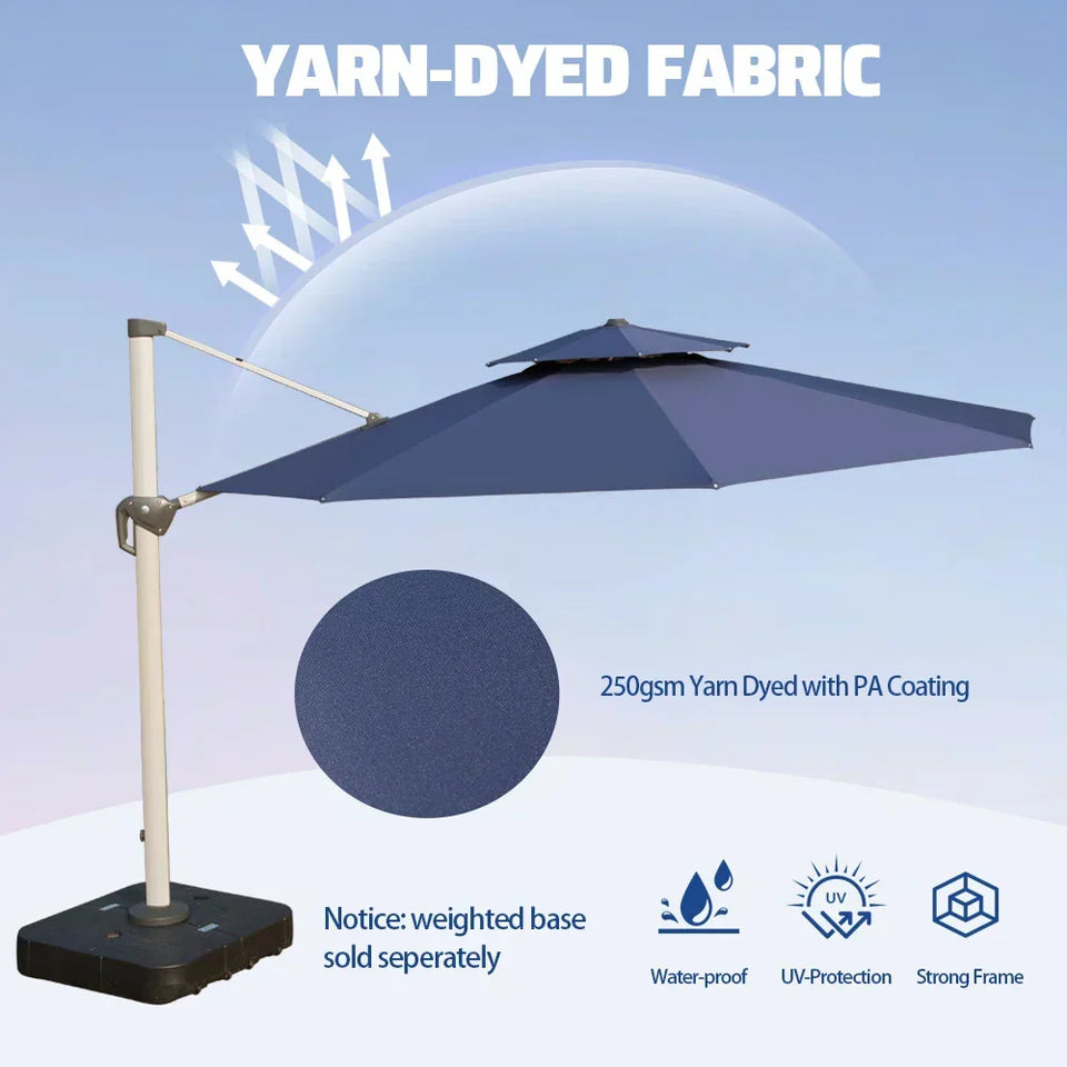 Cantilever Patio Umbrella - Round
