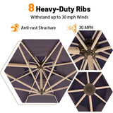 Cantilever Patio Umbrella - Round