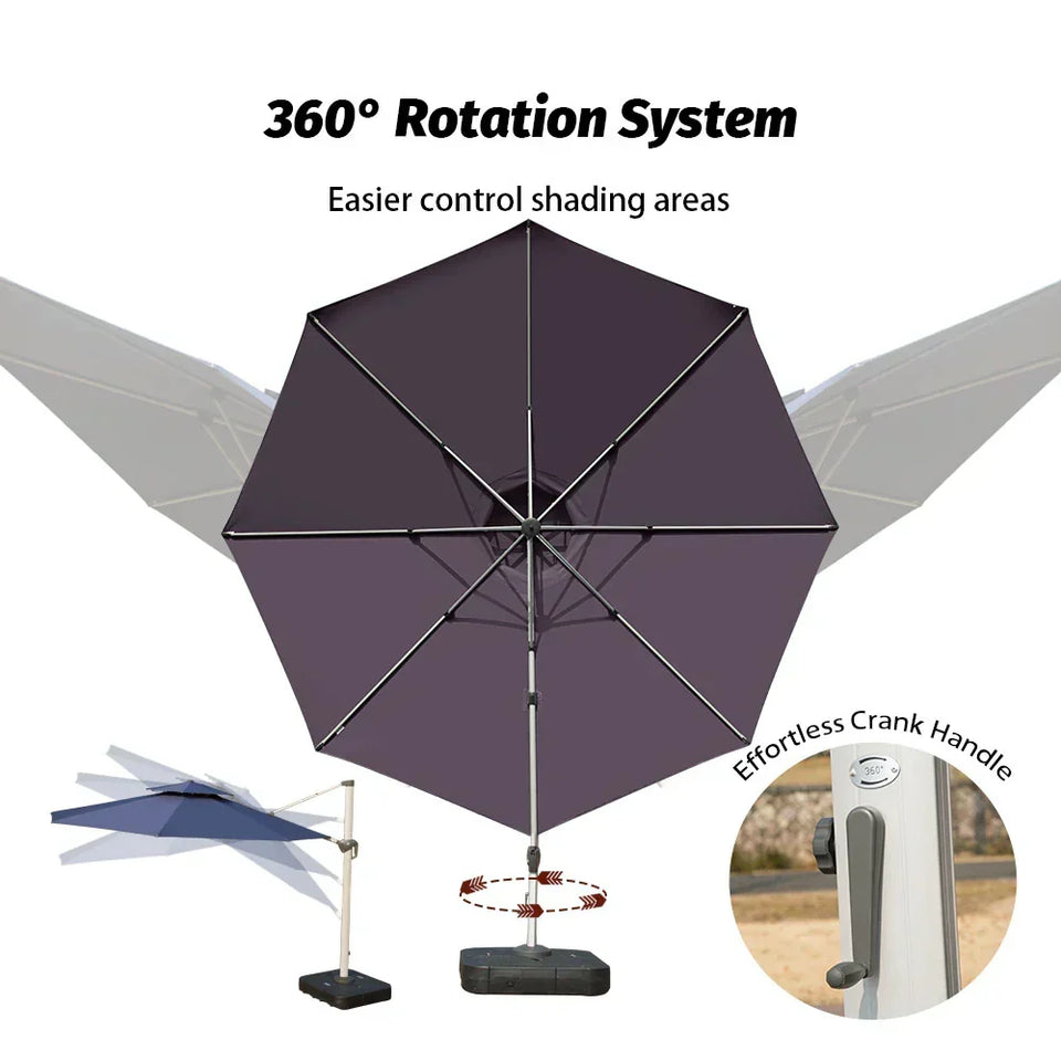 Cantilever Patio Umbrella - Round