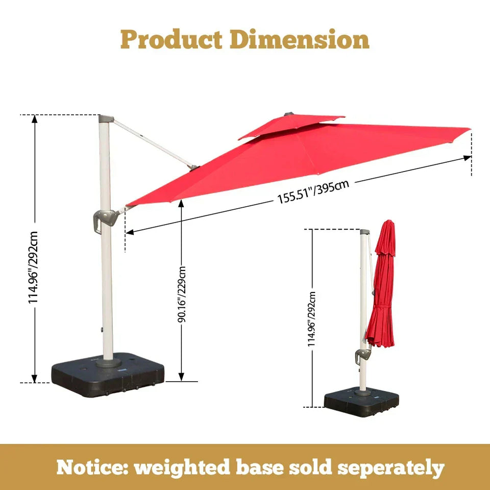 Cantilever Patio Umbrella - Round
