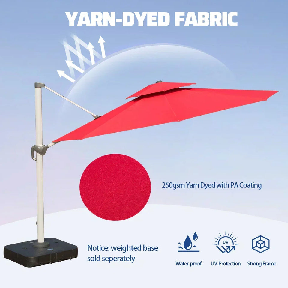 Cantilever Patio Umbrella - Round