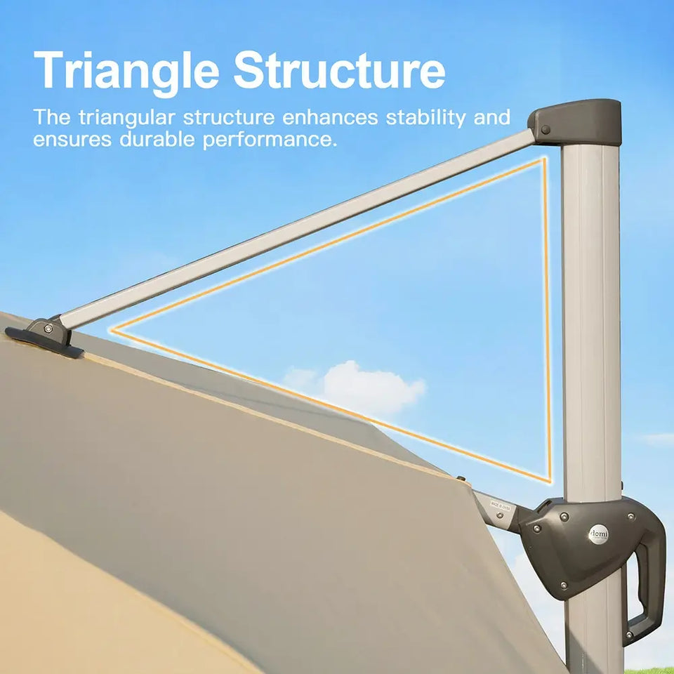 Cantilever Patio Umbrella - Square