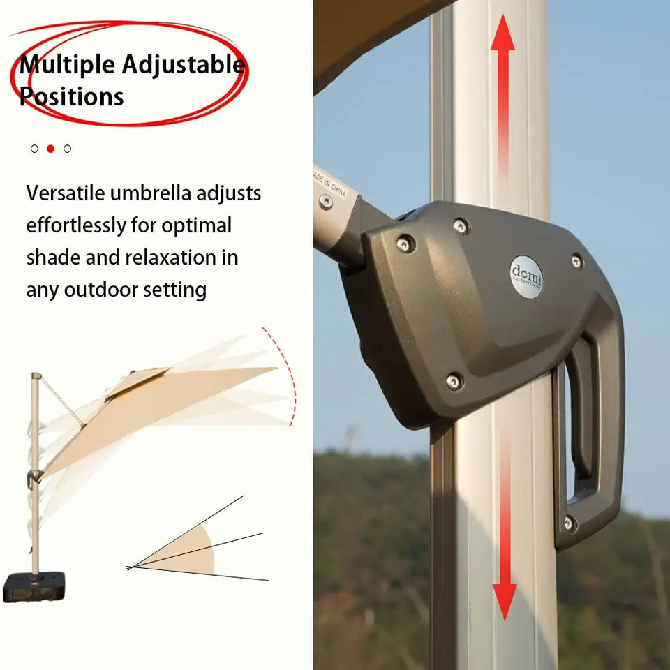 Cantilever Patio Umbrella - Square