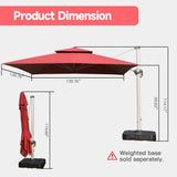 Cantilever Patio Umbrella - Square