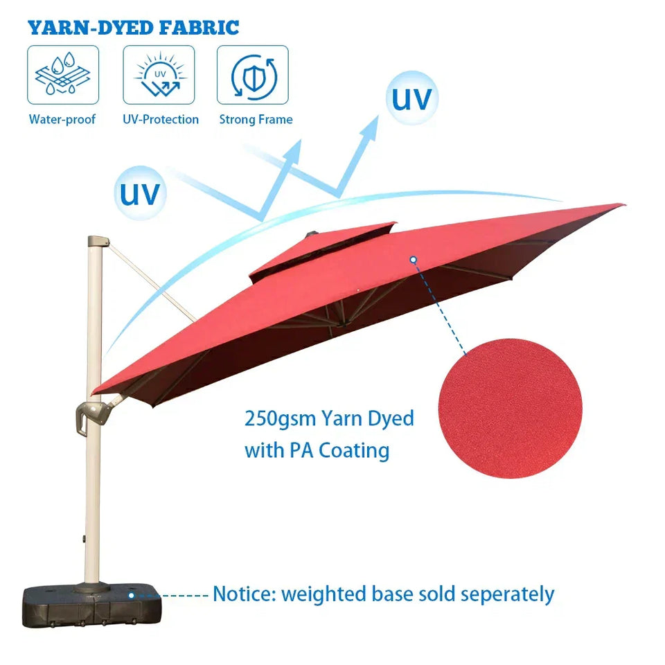 Cantilever Patio Umbrella - Square