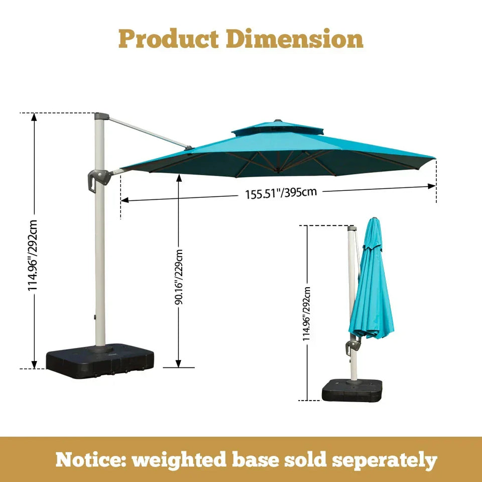 Cantilever Patio Umbrella - Round