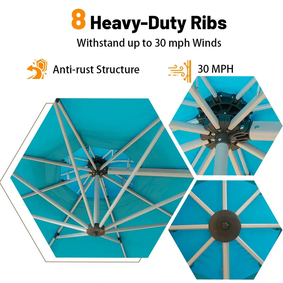 Cantilever Patio Umbrella - Round