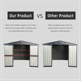 Outdoor Storage Shed Gable Roof