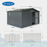 Outdoor Storage Shed Gable Roof
