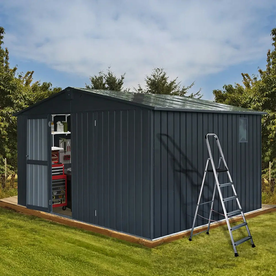 Outdoor Storage Shed Gable Roof