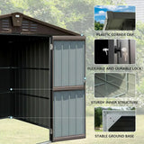 Outdoor Storage Shed Gable Roof