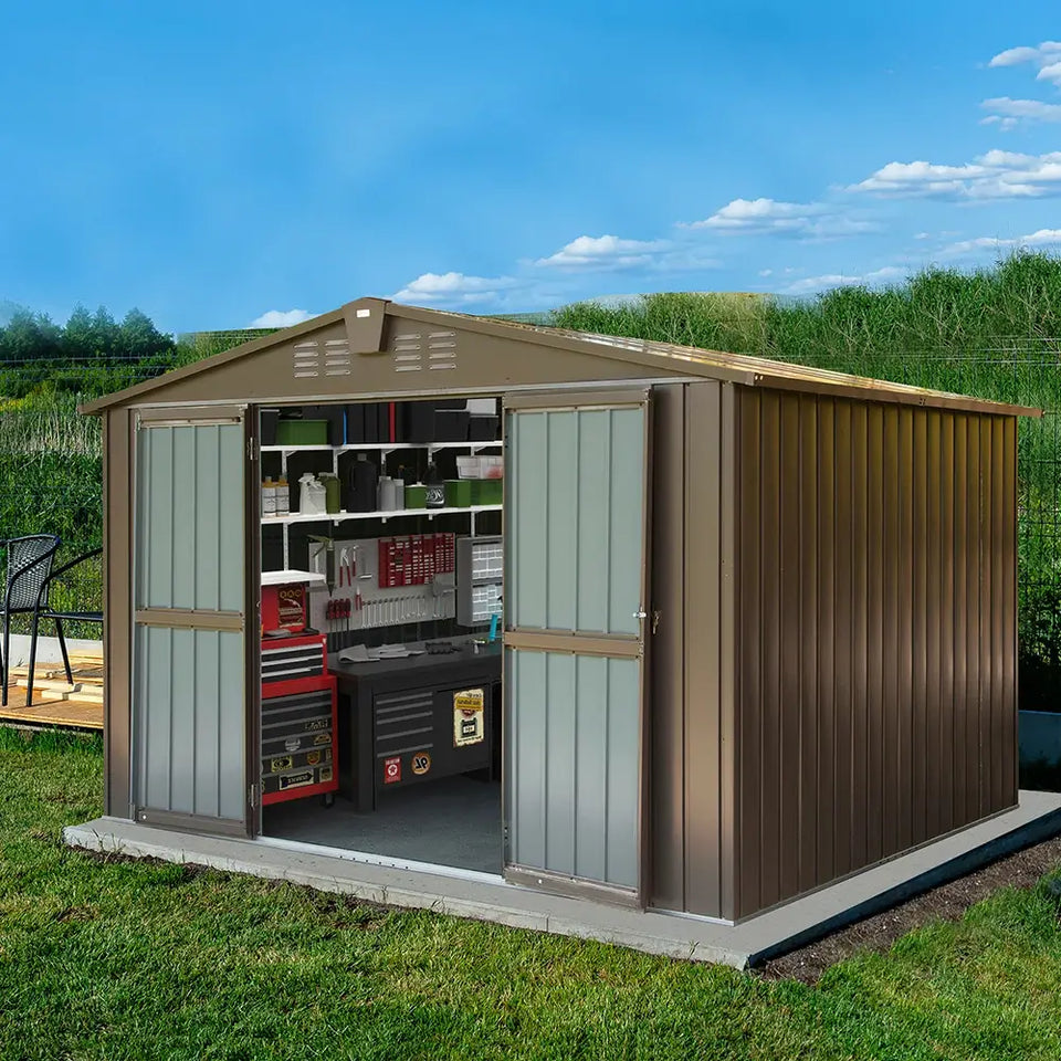 Outdoor Storage Shed Gable Roof