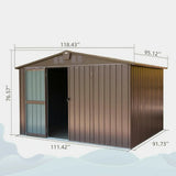 Outdoor Storage Shed Gable Roof