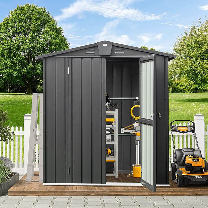 Outdoor Storage Shed Gable Roof