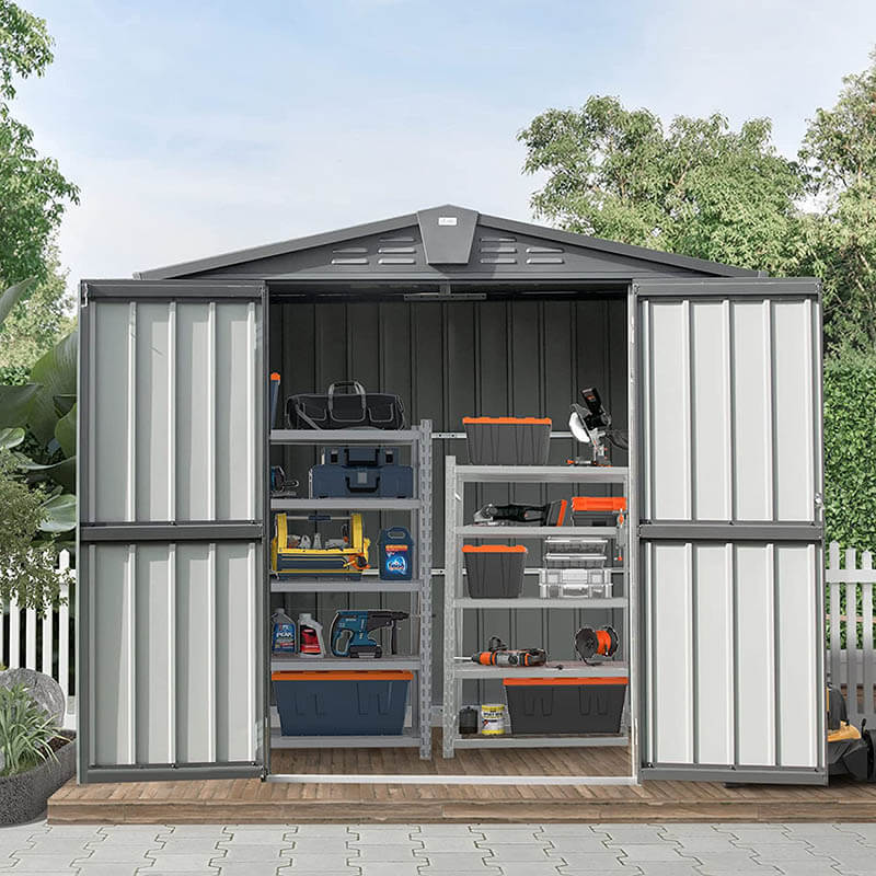 Outdoor Storage Shed Gable Roof