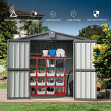 Outdoor Storage Shed Gable Roof