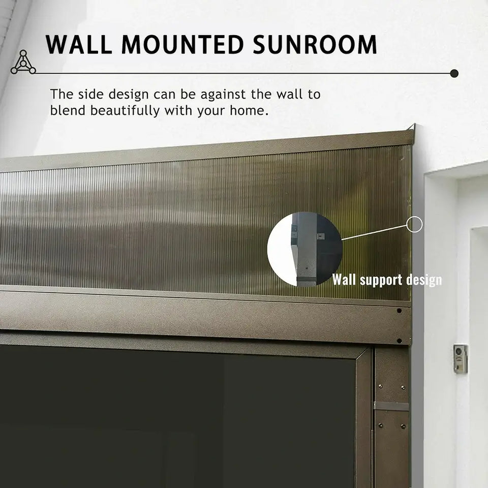 Wall Mounted Sunroom