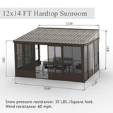 Wall Mounted Sunroom