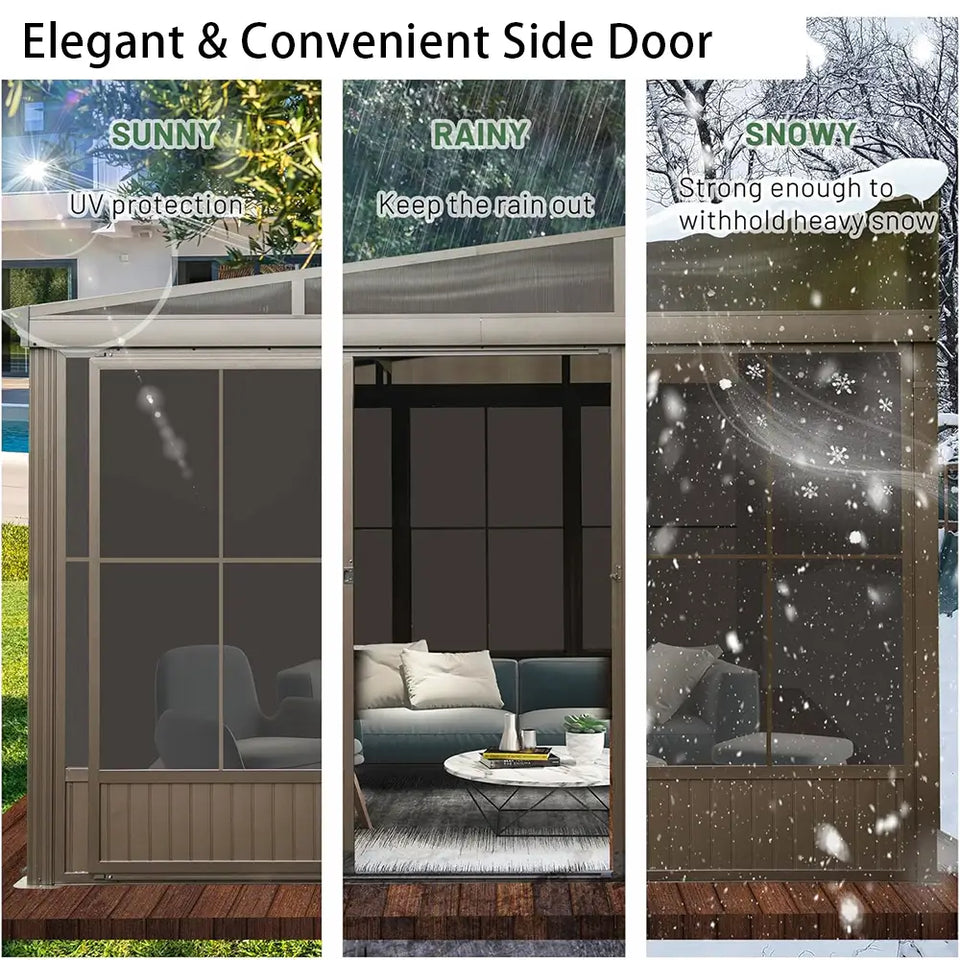 Wall Mounted Sunroom
