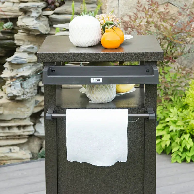 Grill Cart Brown
