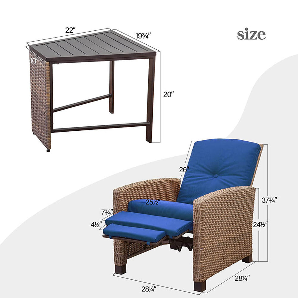 Rattan Lounge Chair