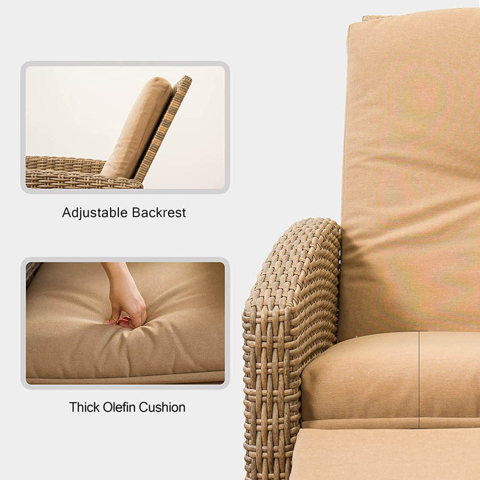 Rattan Lounge Chair