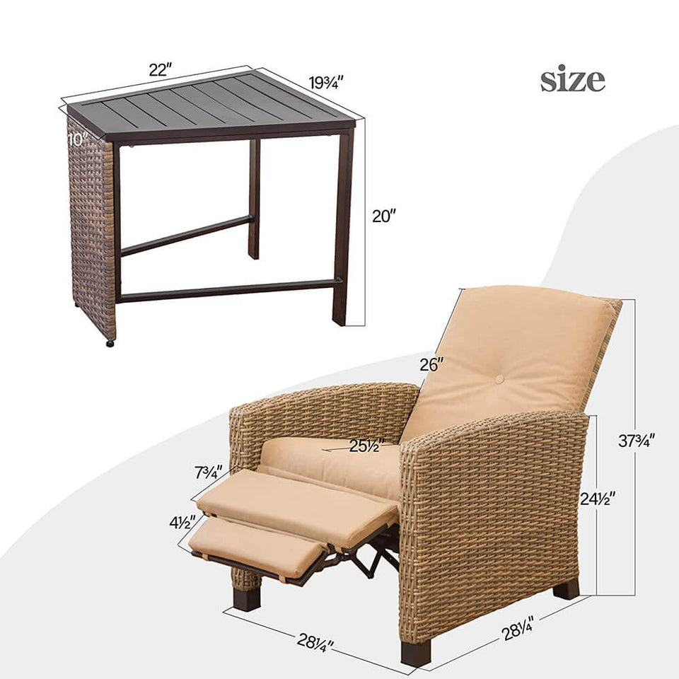 Rattan Lounge Chair