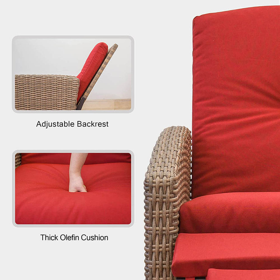 Rattan Lounge Chair