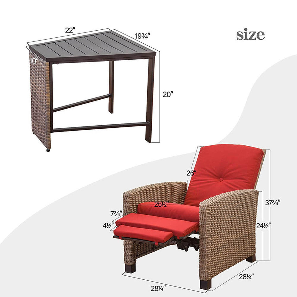 Rattan Lounge Chair